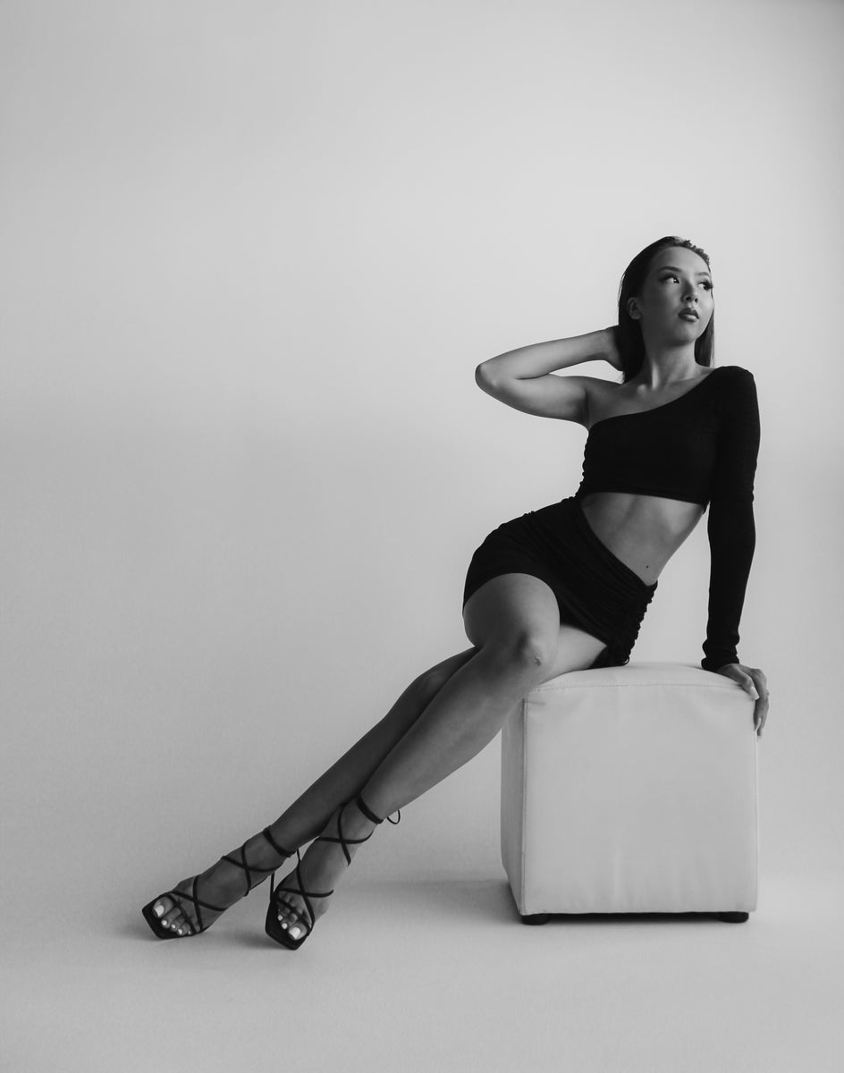 Simone Diamante Top - Black – Dressmezee